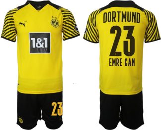 Emre Can 23# Borussia Dortmund Hemmatröja Herr 2023 Kortärmad+ Korta byxor
