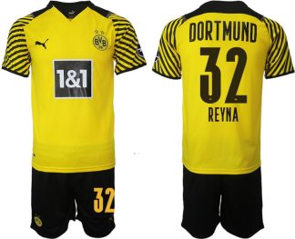 Reyna #32 Borussia Dortmund Hemmatröja Herr 2023 Kortärmad+ Korta byxor