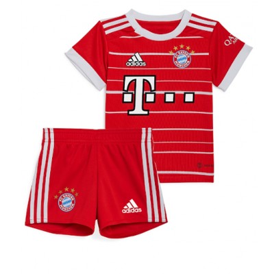Köpa Bayern München Fotbollströjor Barn Hemma tröja 22/23 T-shirt Kortärmad + Korta byxor