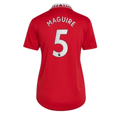 Dam Fotbollskläder Manchester United Hemmatröja 2022-23 Kortärmad Harry Maguire 5