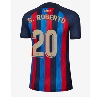 Dam fotbollströjor FC Barcelona Hemmatröja 2022-23 Kortärmad Sergi Roberto 20