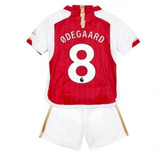 Fotbollsset Barn Arsenal Hemma Tröjor 2023-24 Martin Odegaard 8