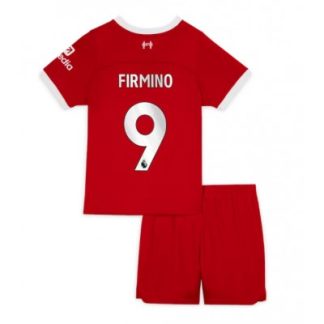 Fotbollströja Liverpool Hemma tröjor Barn 2023-24 Roberto Firmino 9