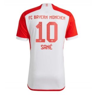 Herr FC Bayern München 23/24 billigt Hemma tröja Kortärmad Leroy SANÉ 10