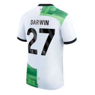 Fotbollströjor för män Liverpool Bortatröja 2023-24 Kortärmad Darwin Nunez 27