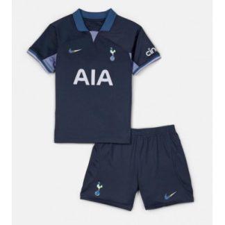 Billiga Tottenham Hotspur Bortatröja 2023-2024 Fotbollströjor barn med eget namn