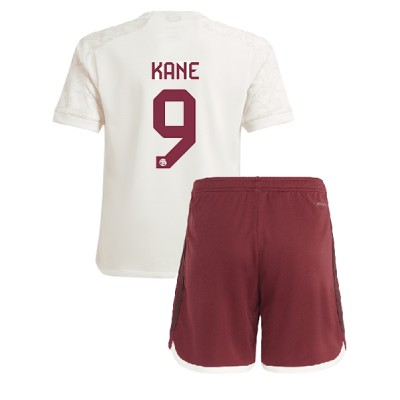 FC Bayern München Tredje Tröja 2023-2024 Fotbollskläder barn med namn Harry Kane 9