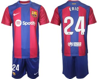 Billigt Fotbollskläder Barcelona Borta Tröja 2023/24 för Herr ERIC 24