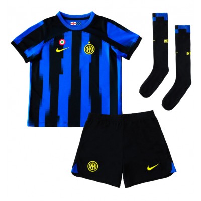 Fotbollströjor barn Inter Milan Hemmatröja Barn 2023-2024
