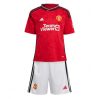 Billigt Manchester United Hemmatröja 2023-24 Fotbollsdress Barn