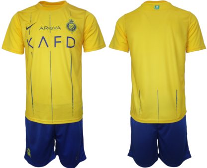 Billiga Fotbollströjor Al-Nassr Hemmatröja Kit Herr gul 2023-2024