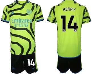 Billiga Matchtröja Herr set Arsenal Bortatröja 2023-2024 Thierry Henry 14