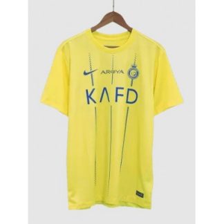 Köp Billiga Fotbollströjor Al-Nassr Hemmatröja Kit Herr gul 2023-2024