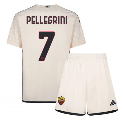 Billiga Fotbollströjor barn AS Roma Bortatröja 2023-24 Lorenzo Pellegrini 7