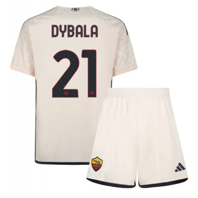 Billiga Fotbollströjor barn AS Roma Bortatröja 2023-24 Paulo Dybala 21