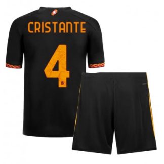 Billiga Fotbollströjor barn AS Roma Tredje Tröja 2023-24 Bryan Cristante 4