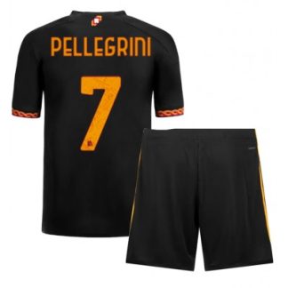 Billiga Fotbollströjor barn AS Roma Tredje Tröja 2023-24 Lorenzo Pellegrini 7