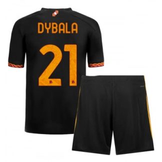 Billiga Fotbollströjor barn AS Roma Tredje Tröja 2023-24 Paulo Dybala 21