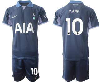 Billiga matchtröja herr Tottenham Hotspur Bortatröja 2023-2024 Harry Kane 10