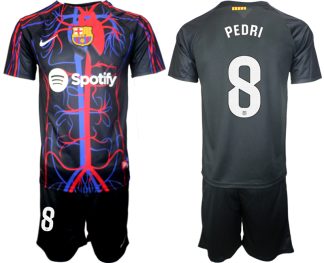 Köpa matchtröjor fotboll Herr Patta x FC Barcelona 2023-2024 Pedri 8