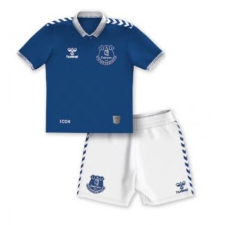Everton 2023-24 Fotbollströja Barn Hemmaställ Fotbollsset