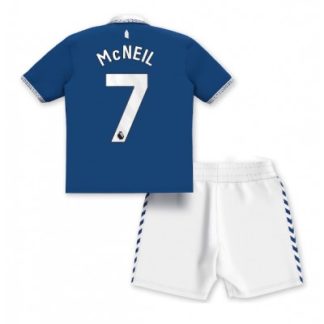 Everton 2023-24 Fotbollströja Barn Hemmaställ Fotbollsset Dwight McNeil 7
