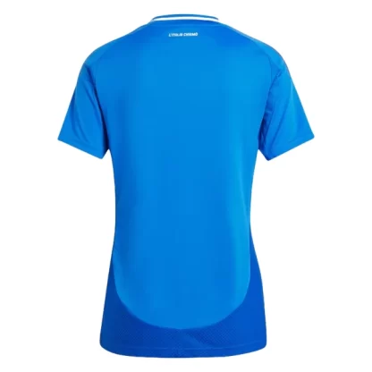 Billiga Italien Fotbollströja Dam Hemmaställ EM 2024 blå sportkläder-1