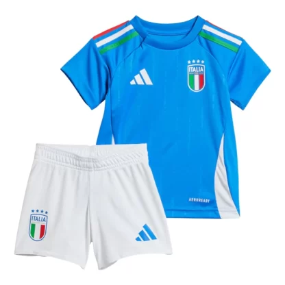 Billiga Italien Fotbollströja set Barn Hemmaställ EM 2024