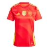 Köpa Dam Spanien Fotbollströja Hemmaställ EM 2024 röd Kortärmad