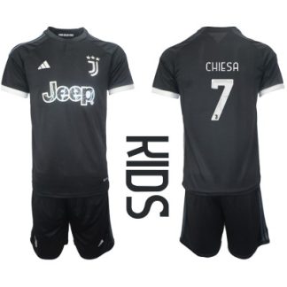 Köpa Fotbollskläder barn Juventus Tredje Tröja 2023-2024 Federico Chiesa 7