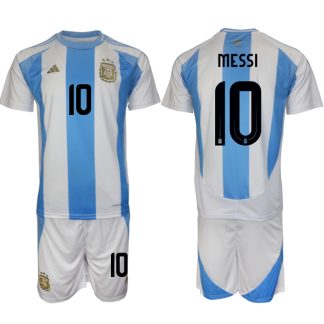 Argentina Landslag Hemmaställ 2024-25 Shop Sverige Lionel Messi 10