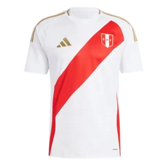 Billiga Landslagströja Peru Hemmaställ Copa América 2024 Kortärmad