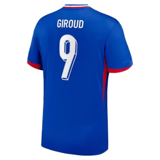 Fotbollskläder Herr Frankrike Hemmaställ EM 2024 Matchställ med tryck Giroud 9