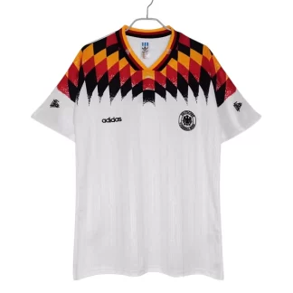 Tyskland Fotbollströja Hemmaställ Retro Fotbollströjor 1994