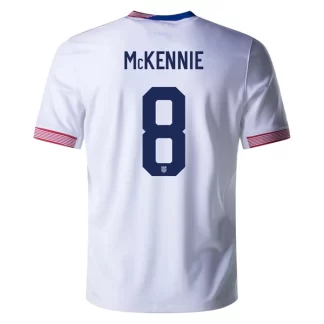 USA Fotbollskläder Hemmaställ Copa América 2024 Matchställ med tryck McKennie 8