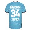 Billiga Fotbollströjor Bayer Leverkusen Tredje Tröja 2023-24 Kortärmad Granit Xhaka 34