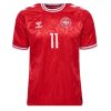 Köp Danmark Hemmatröja EM 2024 röd Kortärmad Mohamed Daramy 11-1