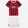 Billiga Fotbollströja Barn AC Milan Hemmatröja 2024-25