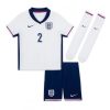 Billiga Fotbollströjor Barn England Fotbollströja Hemmaställ EM 2024 Kyle Walker 2-1