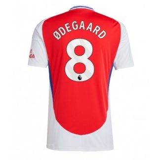 Fotbollströjor Billigt Arsenal Hemmatröja 2024-25 Herr Röd Kortärmad Martin Odegaard 8