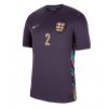Fotbollströjor Billigt England Bortaställ EM 2024 för Herr Kyle Walker 2-1