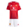 Köp Röd Vit Manchester United Hemmatröja Barn 2024-25 Kortärmad + Korta byxor