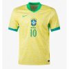 Billiga Matchtröjor Fotboll Brasilien Herr Hemmaställ Copa América 2024 Rodrygo Goes 10-1