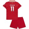 Liverpool Hemmatröja Barn 2024/25 röd Fotbollströja Kit Mohamed Salah 11