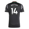 Köpa Arsenal Bortatröja 2024/25 Eddie Nketiah 14 Kortärmad