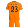 Köpa billiga Real Madrid Bortatröja 2024-25 Orange med eget tryck Ferland Mendy 23
