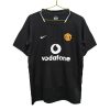 Billiga Manchester United Bortatröja Retro 2003-2004 Kortärmad
