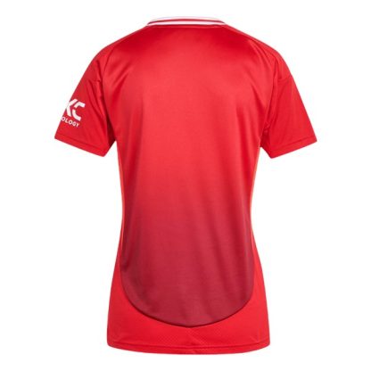 Billiga Manchester United Hemmatröja Dam 2024/25 Kortärmad-1