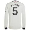 Billiga Manchester United Tredjetröja 2024/25 Harry Maguire 5 Långärmad