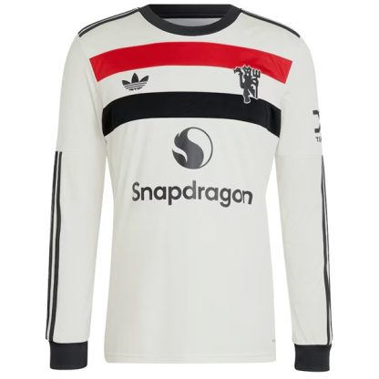 Billiga Manchester United Tredjetröja 2024/25 Lisandro Martinez 6 Långärmad-1